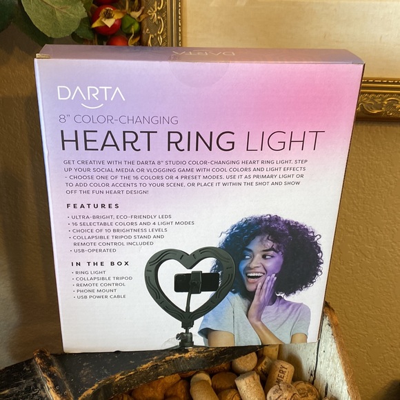 Darta Color changing Heart Ring Light - Picture 2 of 3